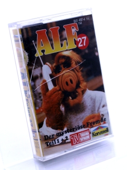 Alf MC Hörspielkassette Folge 27 - Der mysteriöse Fremde Teil 1 + 2 von Karussell